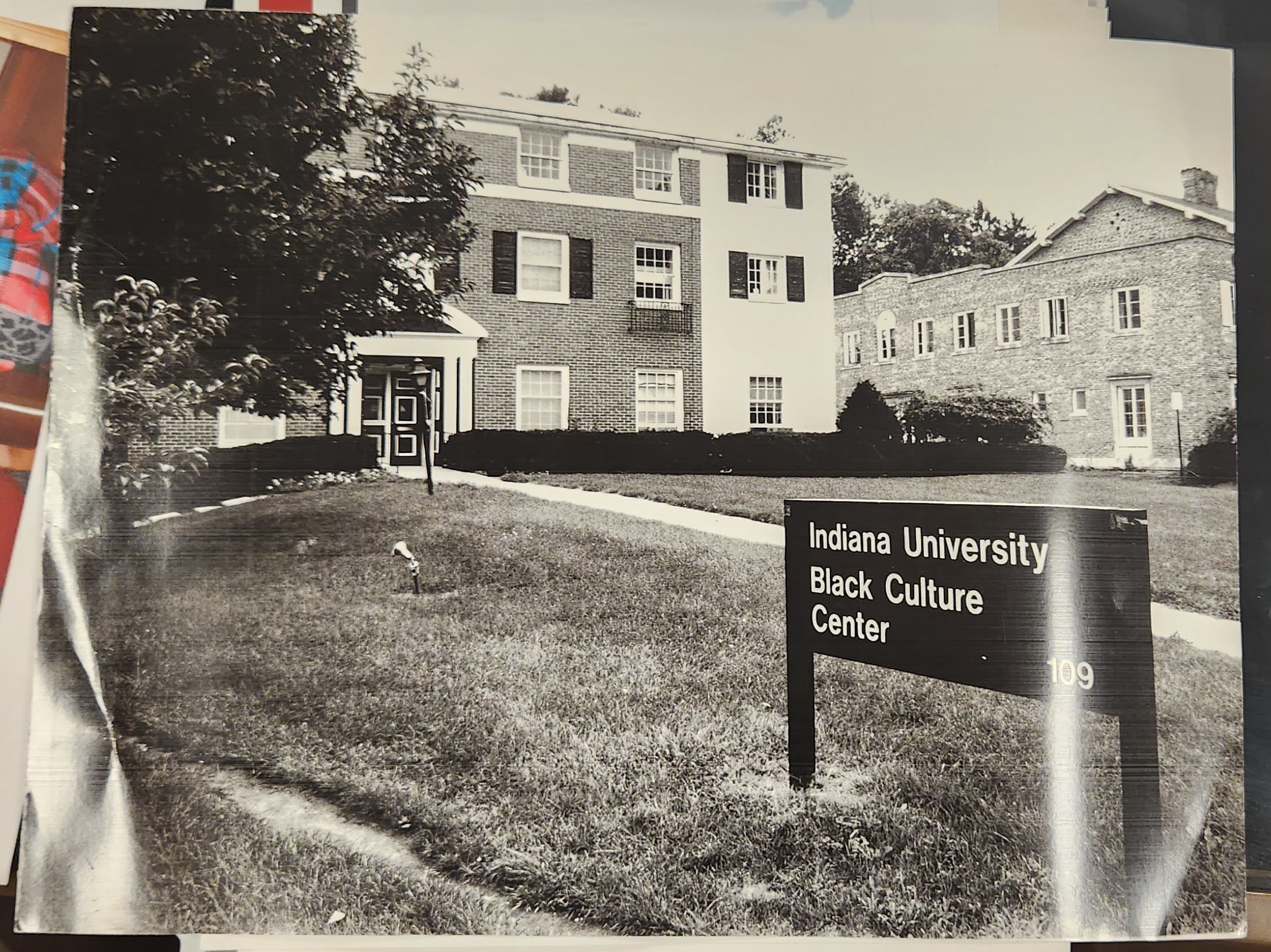 The Black Culture Center's Entrance