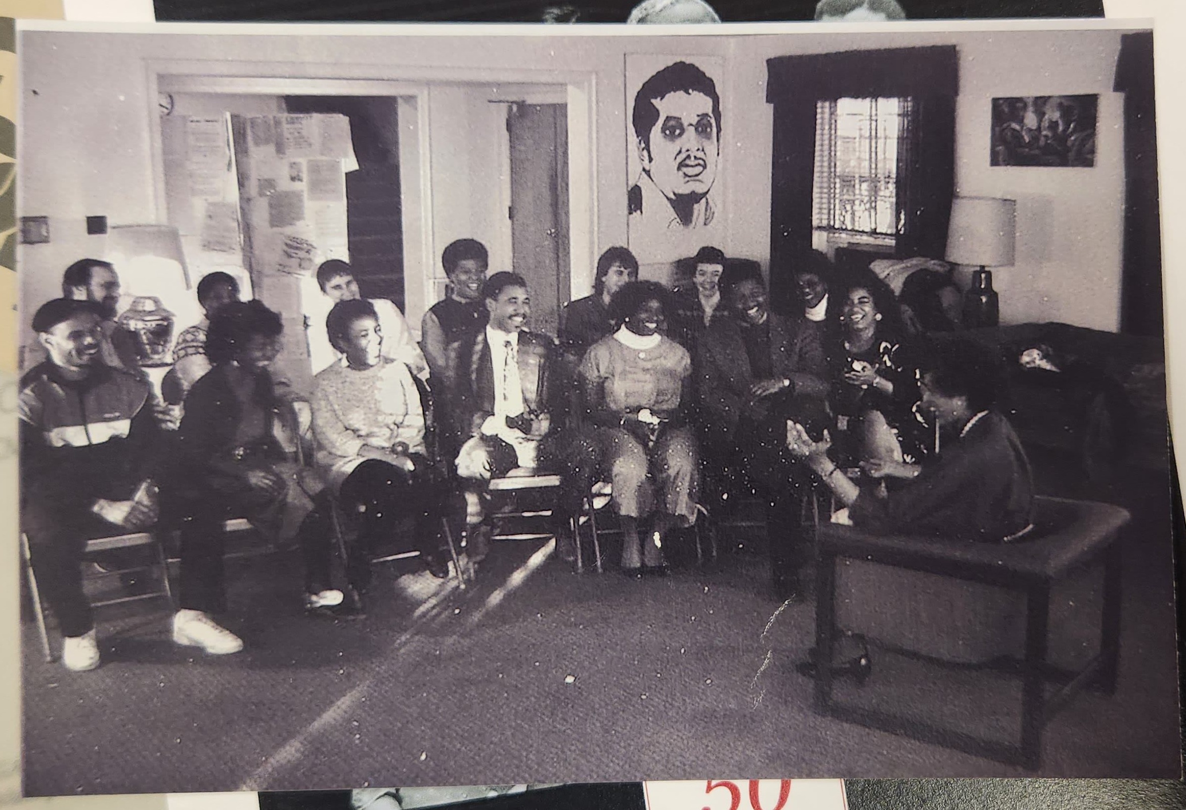 Rap sessions in the Black Culture Center